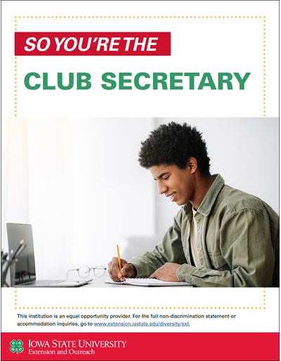 So You're the Club Secretary