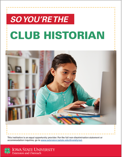 So You're the Club Historian
