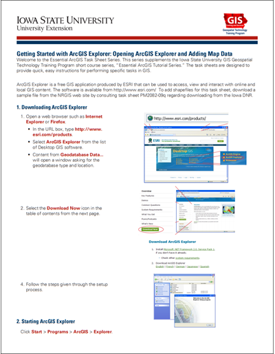 Getting Started With Arcgis Explorer Opening Arcgis Explorer And Adding Map Data