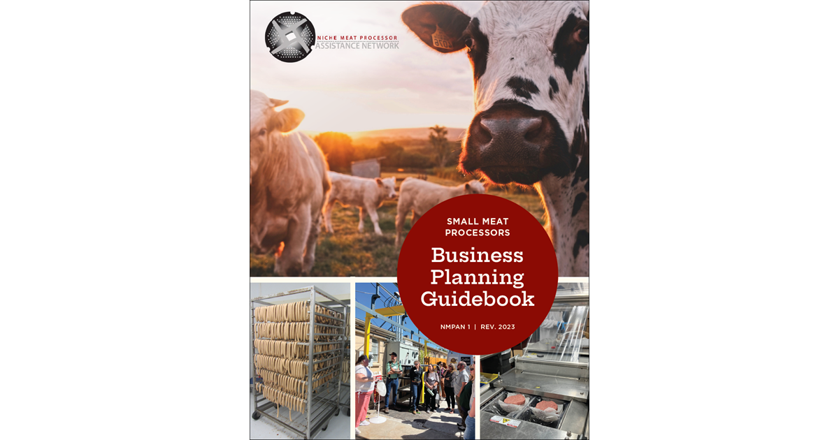 small meat processors business planning guidebook