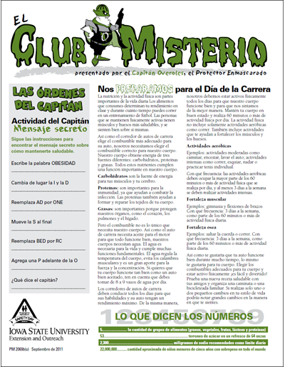 Nos Preparamos para el Día de la Carrera -- El Club Misterio