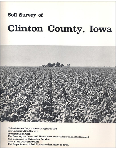 Iowa Web Soil Survey Clinton County, Iowa -- Soil Survey Digital Version