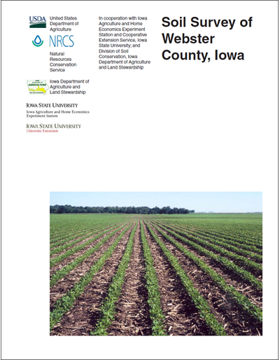 Iowa Web Soil Survey Webster County, Iowa -- Soil Survey Digital Version