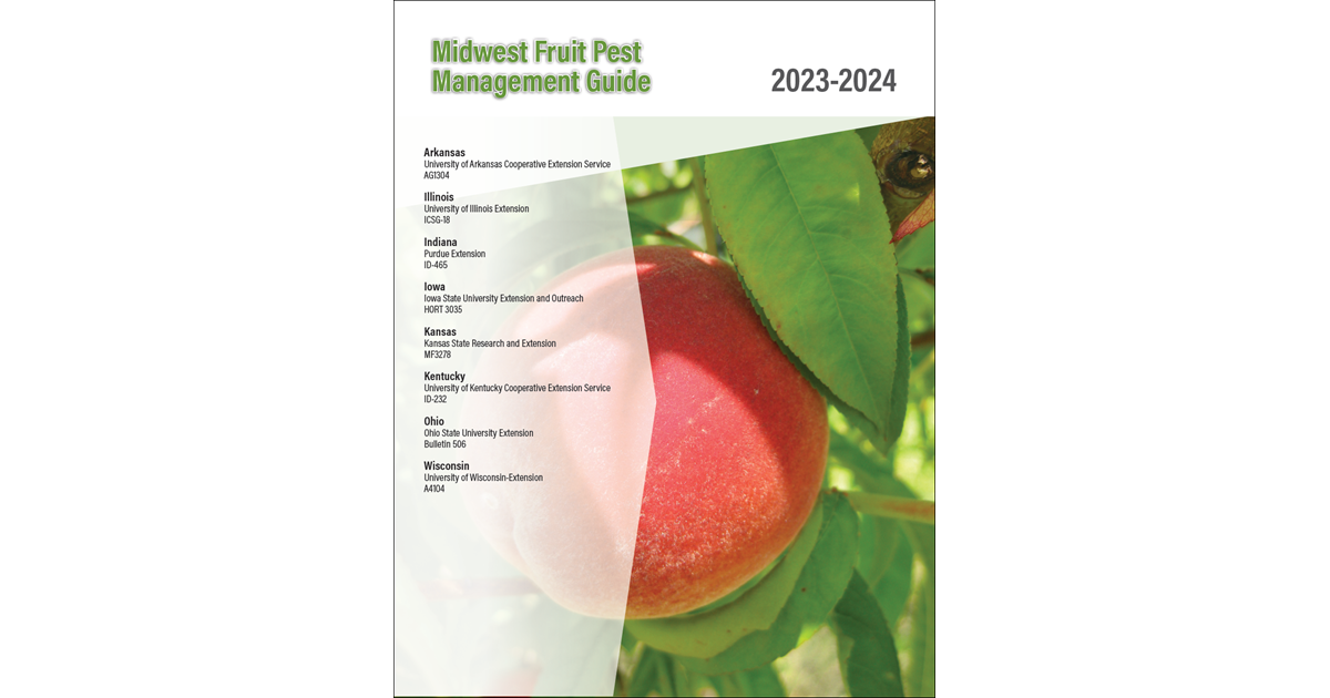 Midwest Fruit Pest Management Guide 20232024