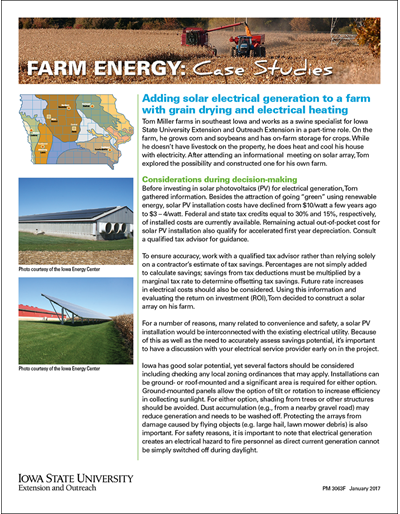 Farm Energy: Case Studies - Adding solar electrical generation to a ...