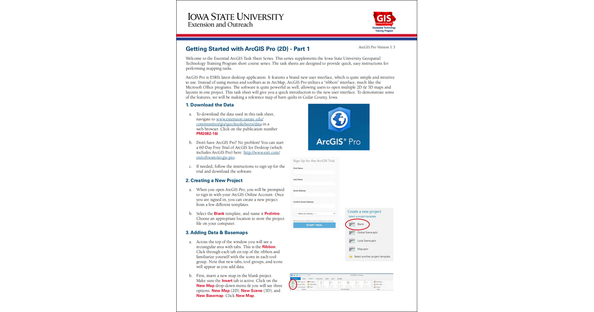 Getting Started With Arcgis Pro 2d Part 1