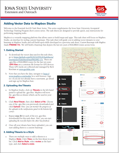 Adding Vector Data to Mapbox Studio