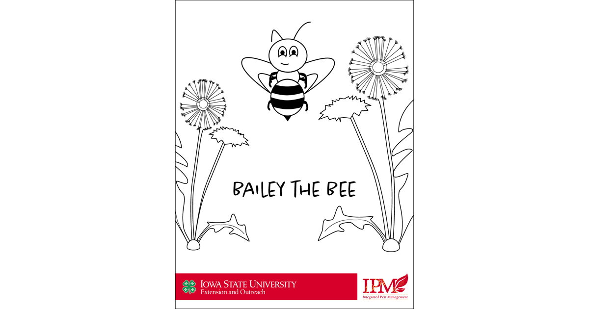 Bailey the Bee Coloring Pages