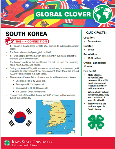 South Korea -- Global Clover