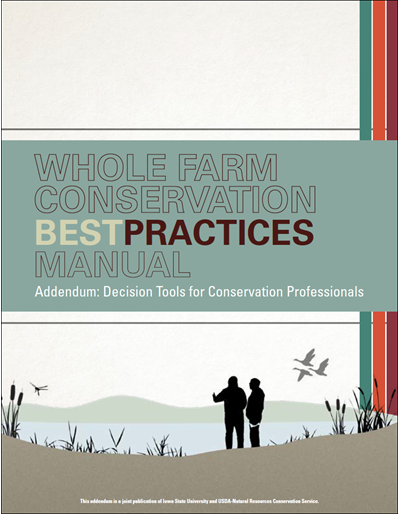 Whole Farm Conservation Best Practices Manual - Addendum: Decision Tools for Conservation Professionals