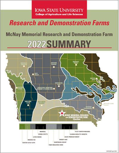 2022 Summary - McNay Memorial Research and Demonstration Farm