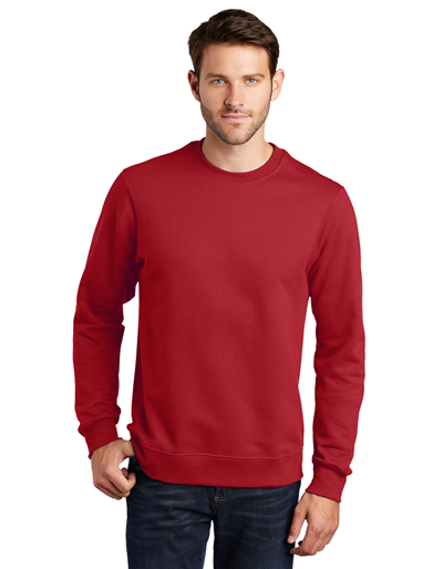 Main Crewneck Sweater - Red Heavy Fleece