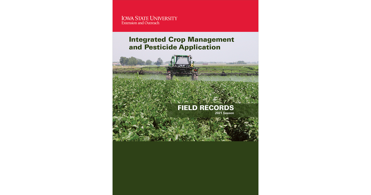 Integrated Crop Management and Pesticide Application - Field Records