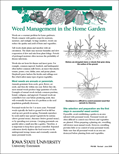 Weed Management in the Home Garden