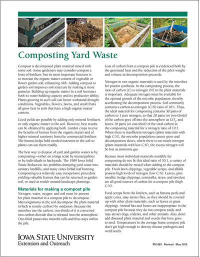 Composting Yard Waste