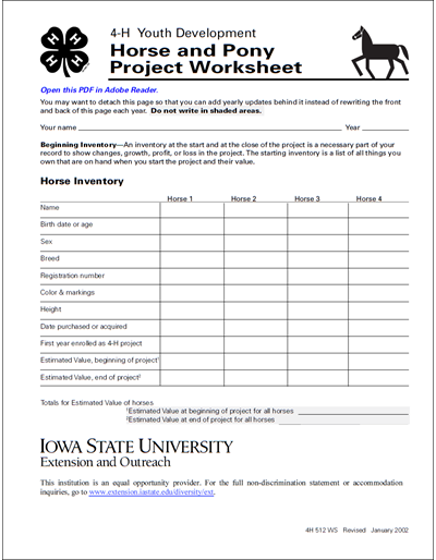 Worksheet How To Groom Your Horse White Oak Stables Horse Terms 