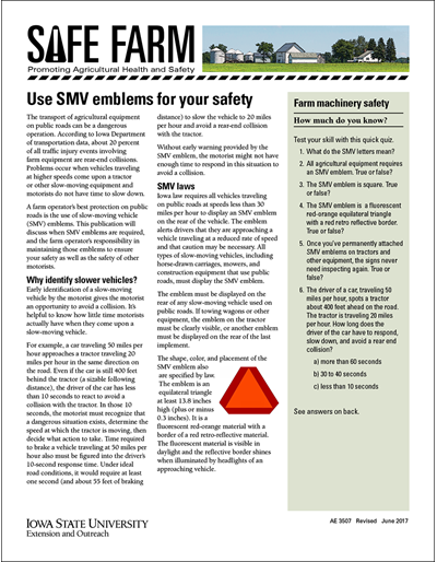 Review family farm safety rules -- Safe Farm